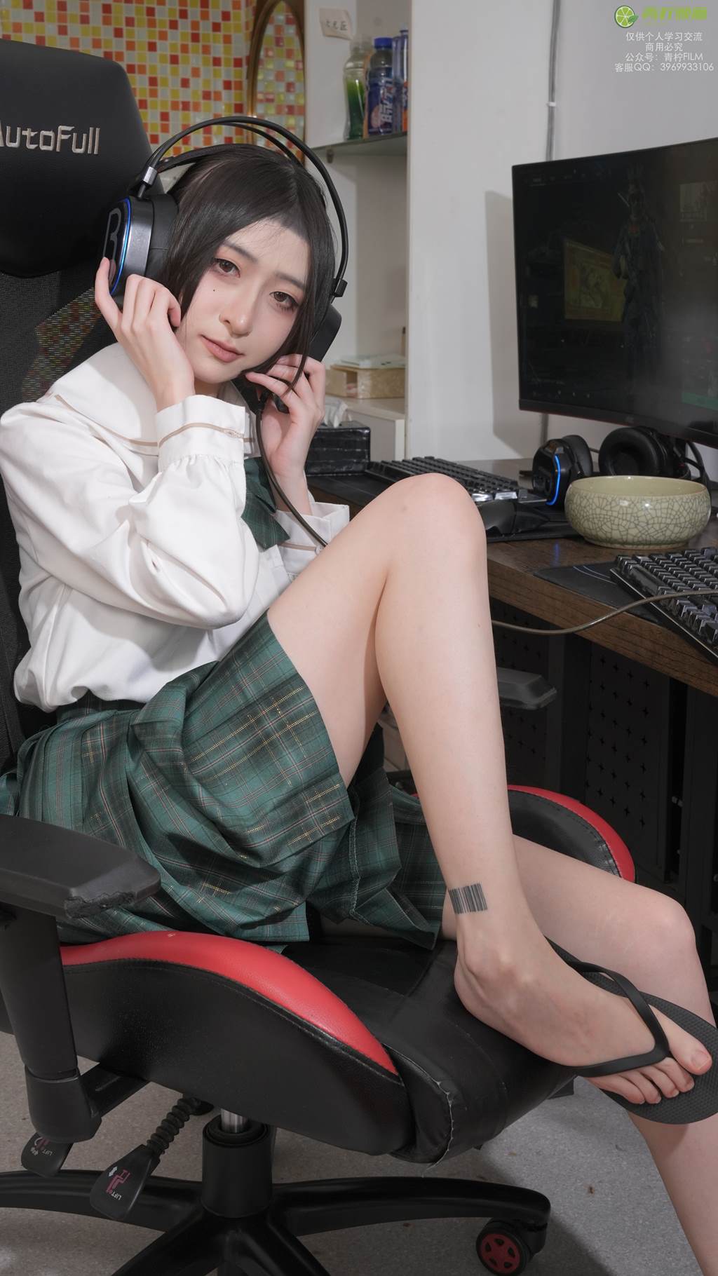 图片[49]-青柠映画 NO.038 – AN 电竞JK[112P] – 速更版-美库