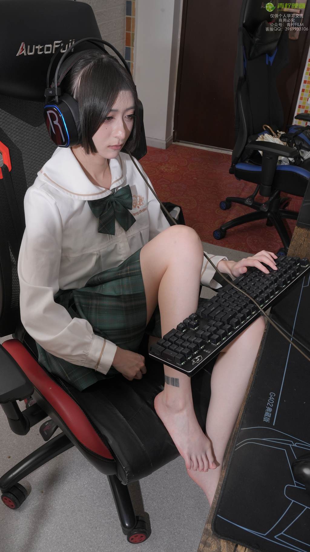 图片[106]-青柠映画 NO.038 – AN 电竞JK[112P] – 速更版-美库