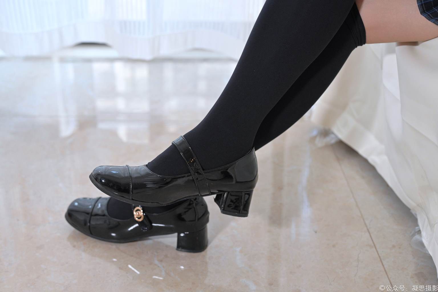 图片[44]-凝思摄影 NO.011 小睿-JK制服、过膝袜、玛丽珍鞋[135P] – 速更版-美库
