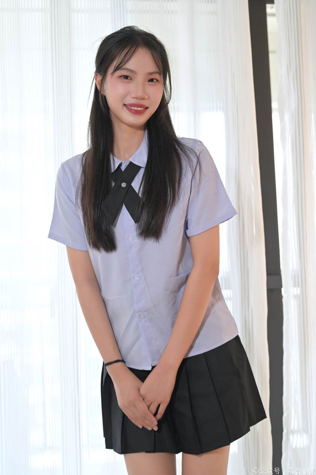 图片[19]-凝思摄影 NO.012 德美-泰国制服、短白袜、运动鞋[160P] – 速更版-美库