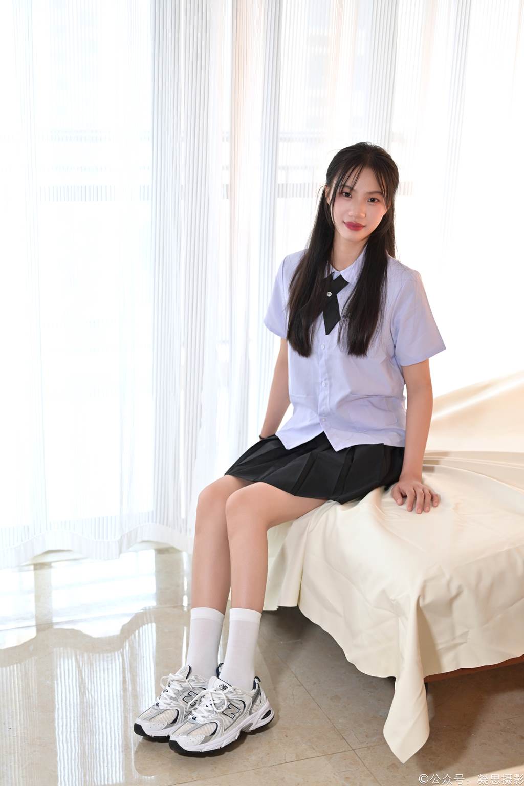 图片[47]-凝思摄影 NO.012 德美-泰国制服、短白袜、运动鞋[160P] – 速更版-美库