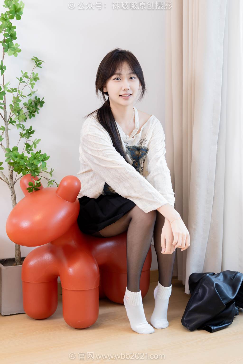 图片[30]-[BoBoSocks袜啵啵]NO.602 香菜-长靴、白棉袜、薄黑丝[144P] – 速更版-美库