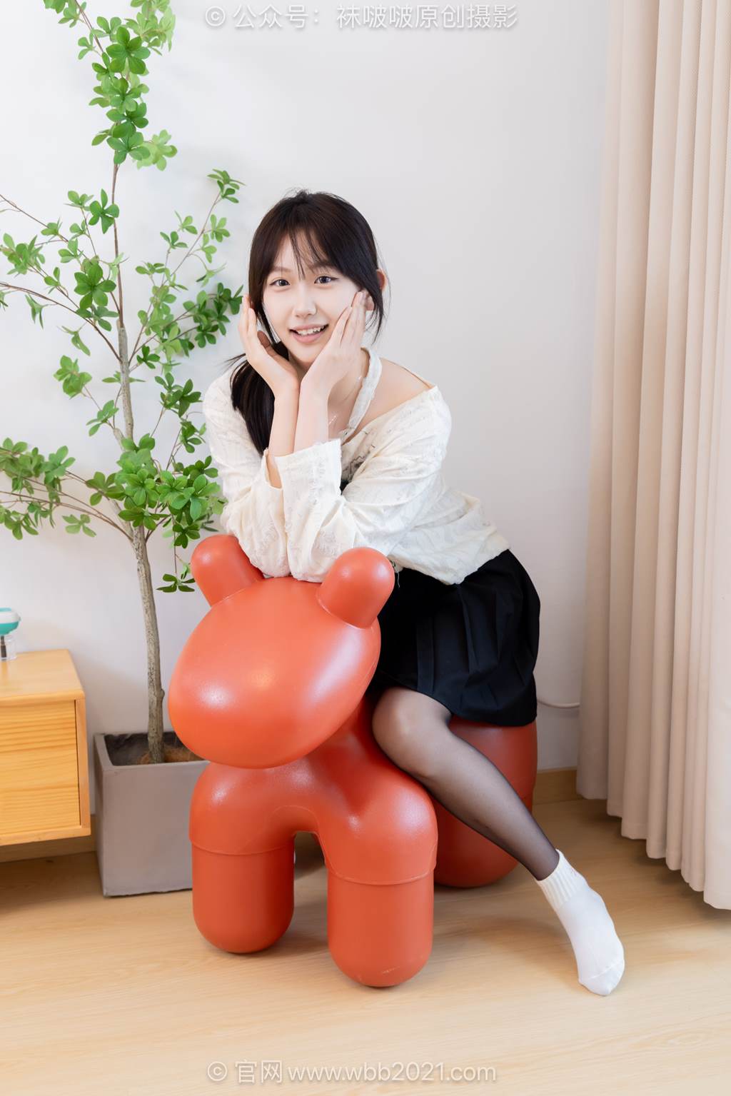 图片[34]-[BoBoSocks袜啵啵]NO.602 香菜-长靴、白棉袜、薄黑丝[144P] – 速更版-美库