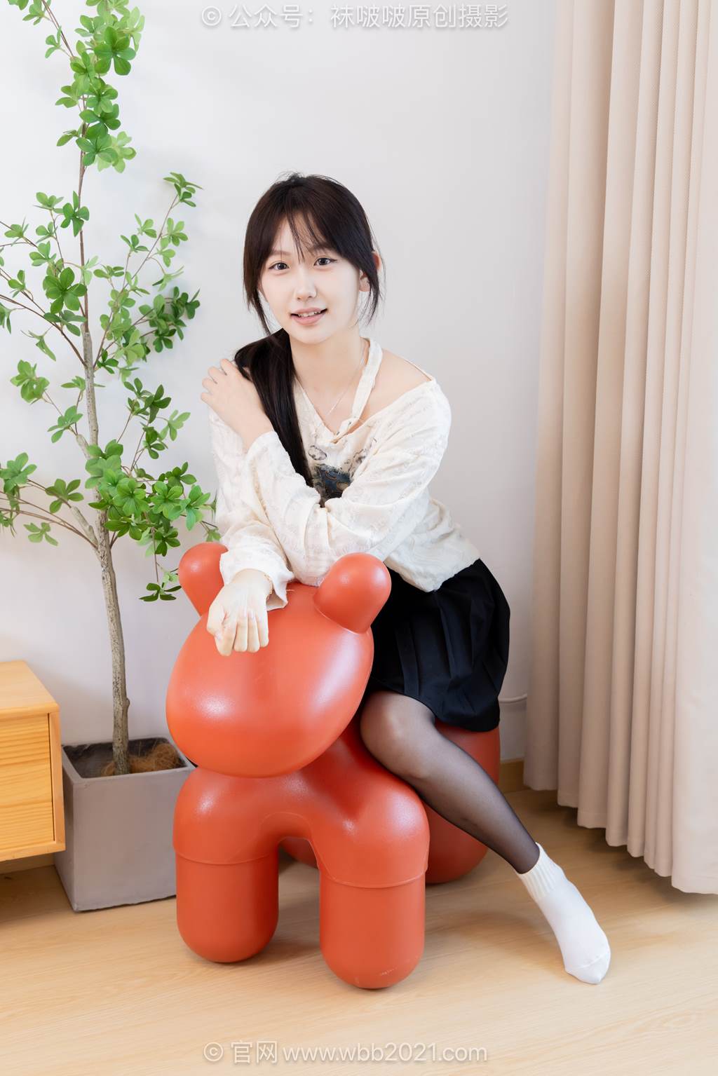 图片[35]-[BoBoSocks袜啵啵]NO.602 香菜-长靴、白棉袜、薄黑丝[144P] – 速更版-美库