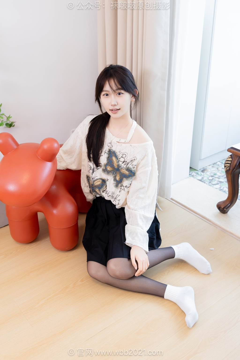 图片[37]-[BoBoSocks袜啵啵]NO.602 香菜-长靴、白棉袜、薄黑丝[144P] – 速更版-美库