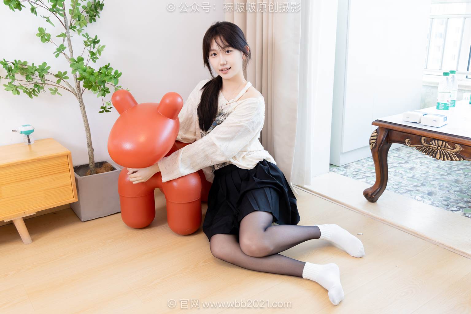 图片[39]-[BoBoSocks袜啵啵]NO.602 香菜-长靴、白棉袜、薄黑丝[144P] – 速更版-美库