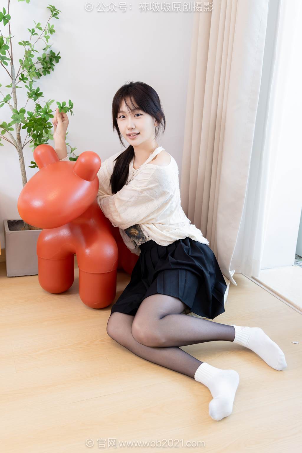 图片[40]-[BoBoSocks袜啵啵]NO.602 香菜-长靴、白棉袜、薄黑丝[144P] – 速更版-美库