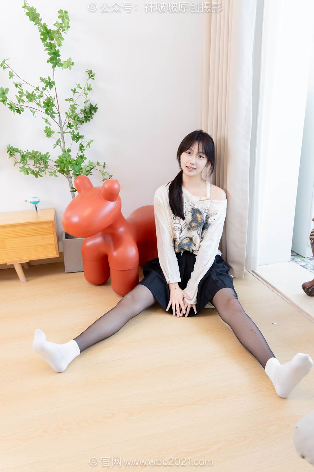 图片[43]-[BoBoSocks袜啵啵]NO.602 香菜-长靴、白棉袜、薄黑丝[144P] – 速更版-美库