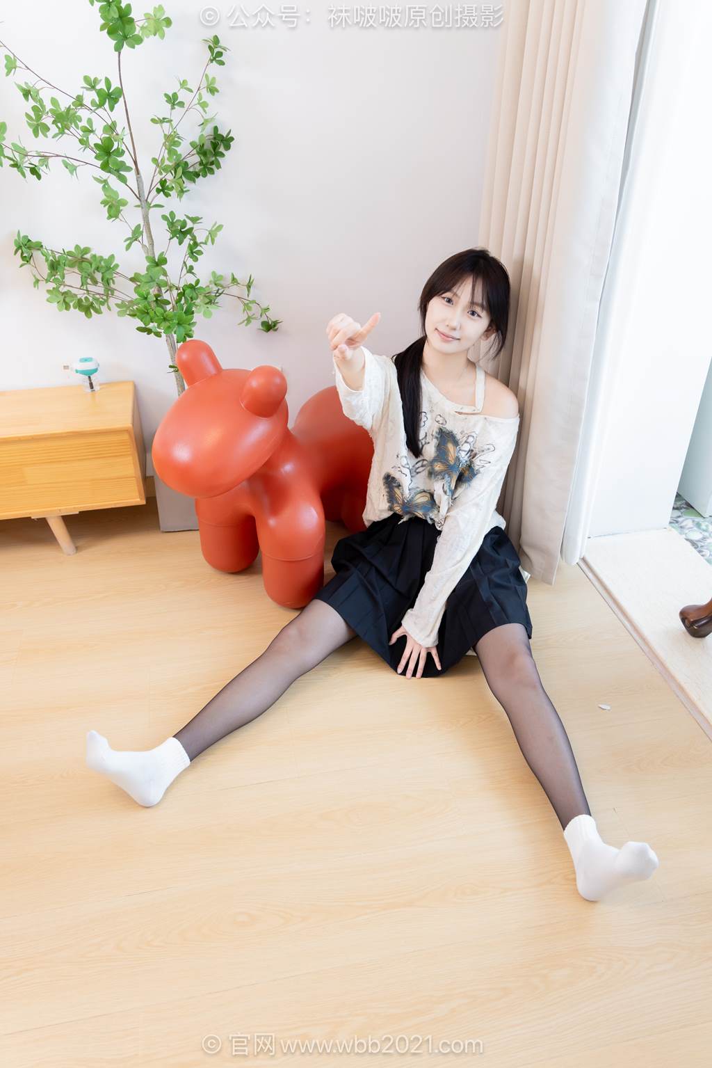 图片[45]-[BoBoSocks袜啵啵]NO.602 香菜-长靴、白棉袜、薄黑丝[144P] – 速更版-美库