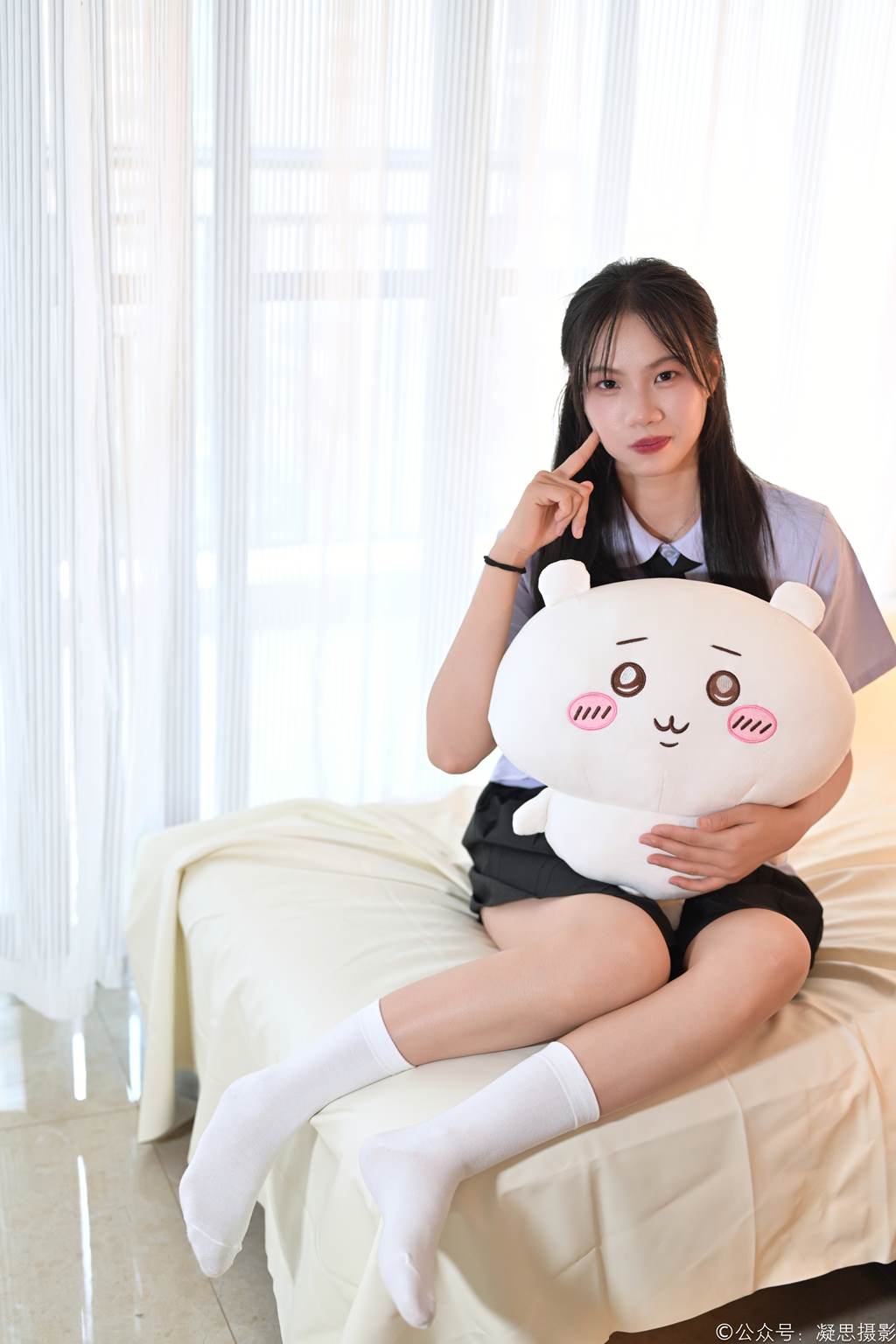 图片[81]-凝思摄影 NO.012 德美-泰国制服、短白袜、运动鞋[160P] – 速更版-美库