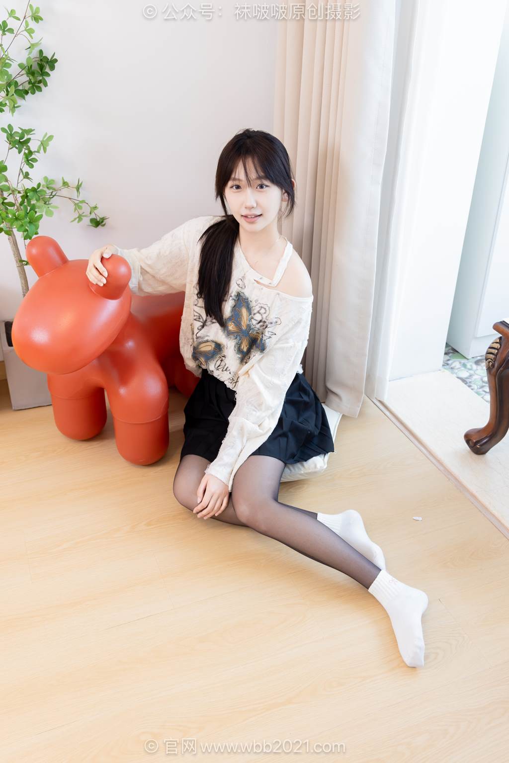 图片[51]-[BoBoSocks袜啵啵]NO.602 香菜-长靴、白棉袜、薄黑丝[144P] – 速更版-美库