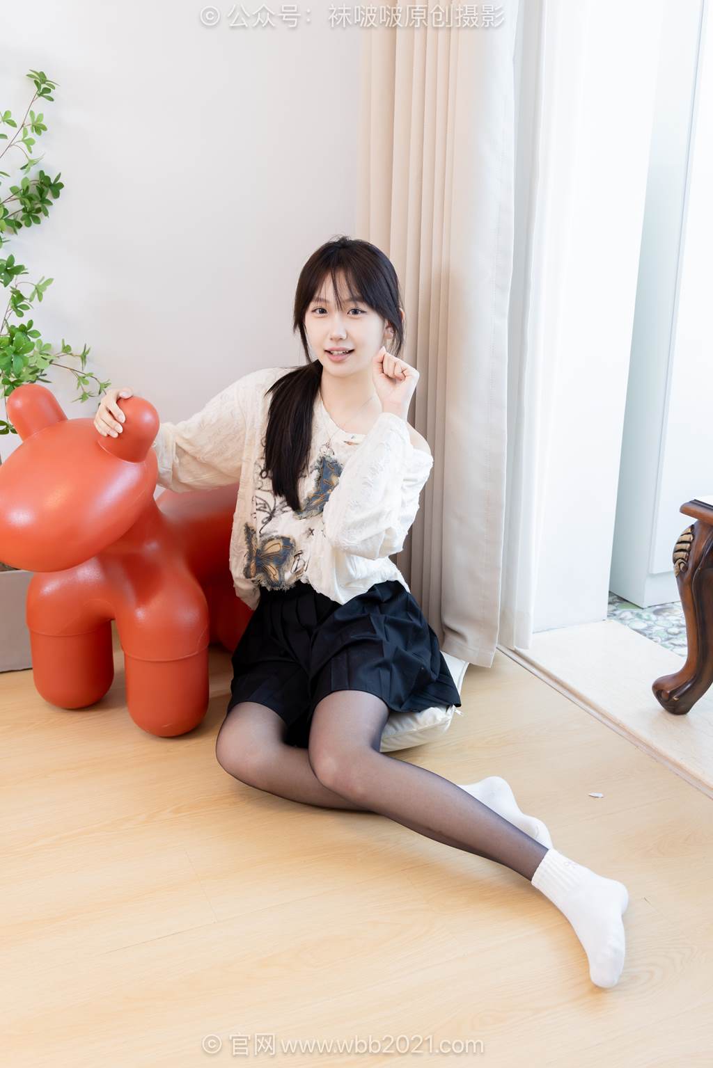 图片[52]-[BoBoSocks袜啵啵]NO.602 香菜-长靴、白棉袜、薄黑丝[144P] – 速更版-美库