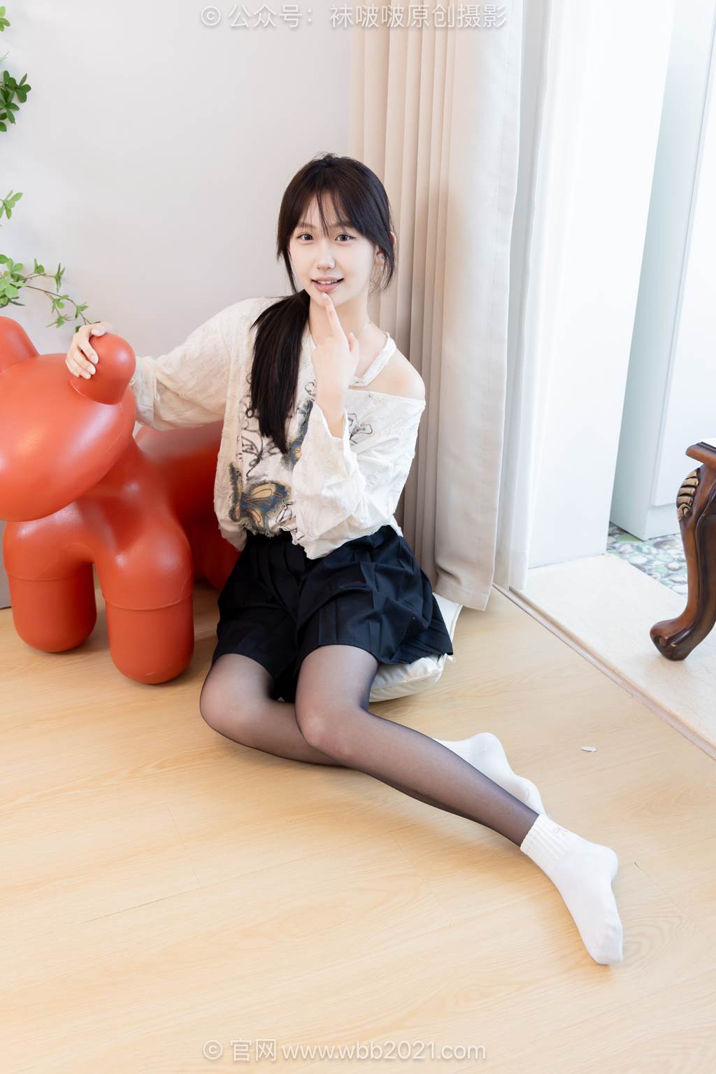 图片[53]-[BoBoSocks袜啵啵]NO.602 香菜-长靴、白棉袜、薄黑丝[144P] – 速更版-美库