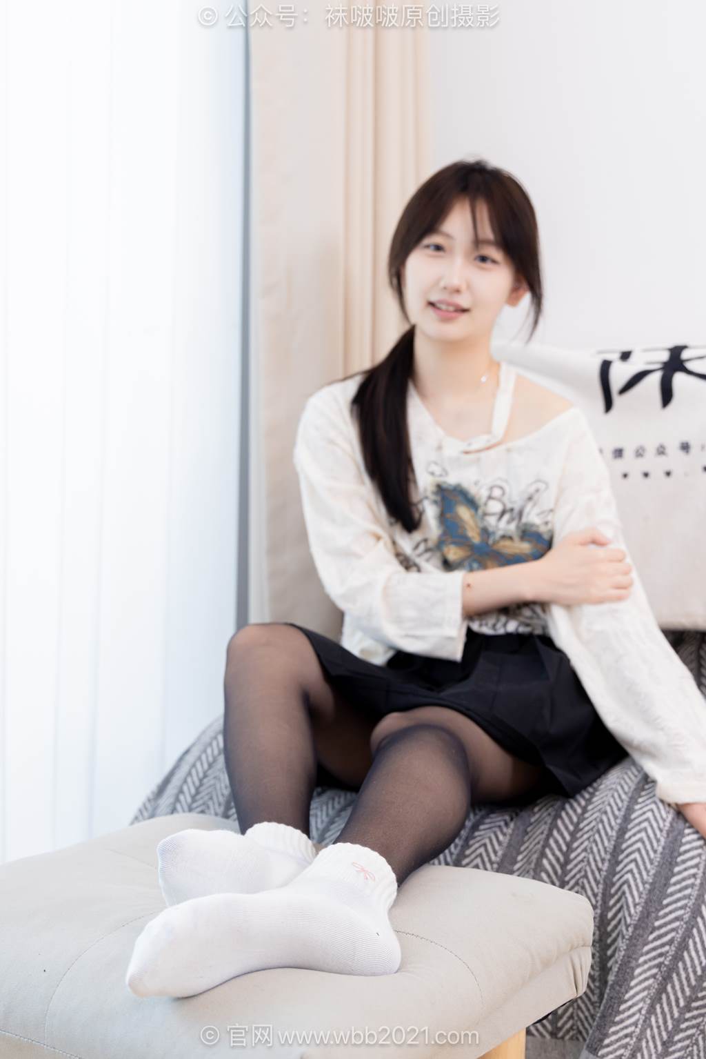 图片[61]-[BoBoSocks袜啵啵]NO.602 香菜-长靴、白棉袜、薄黑丝[144P] – 速更版-美库