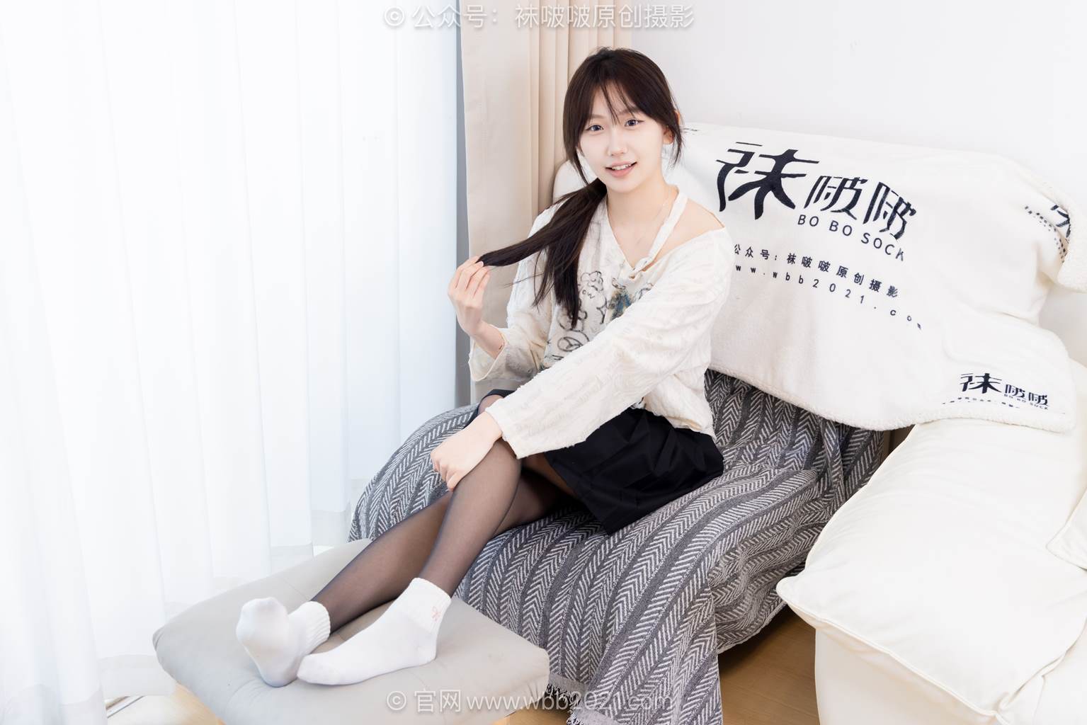 图片[64]-[BoBoSocks袜啵啵]NO.602 香菜-长靴、白棉袜、薄黑丝[144P] – 速更版-美库