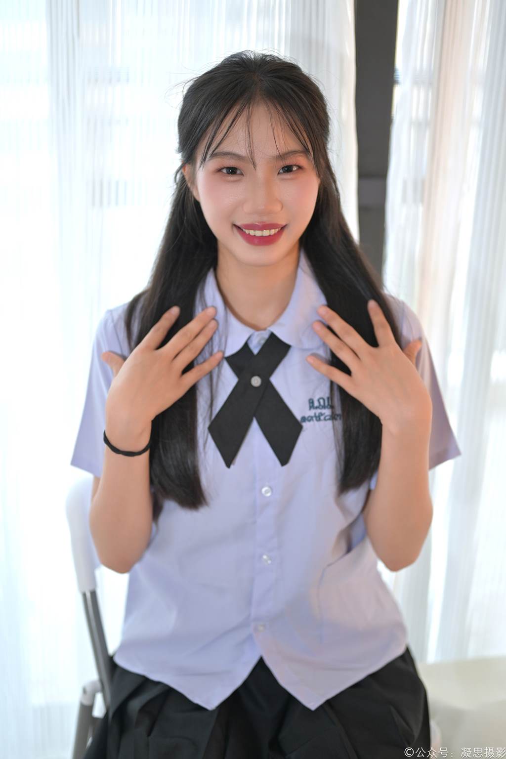 图片[154]-凝思摄影 NO.012 德美-泰国制服、短白袜、运动鞋[160P] – 速更版-美库