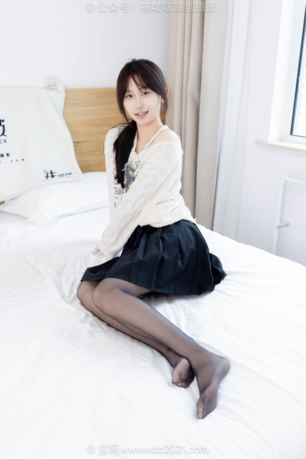 图片[128]-[BoBoSocks袜啵啵]NO.602 香菜-长靴、白棉袜、薄黑丝[144P] – 速更版-美库