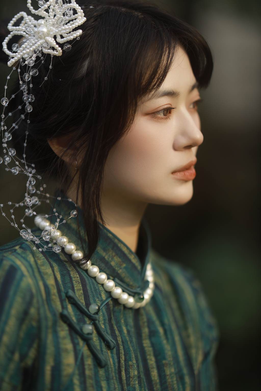 图片[17]-[YITUYU艺图语]2022.11.05 绿意旗袍 Elikaka[35+1P] – 速更版-美库