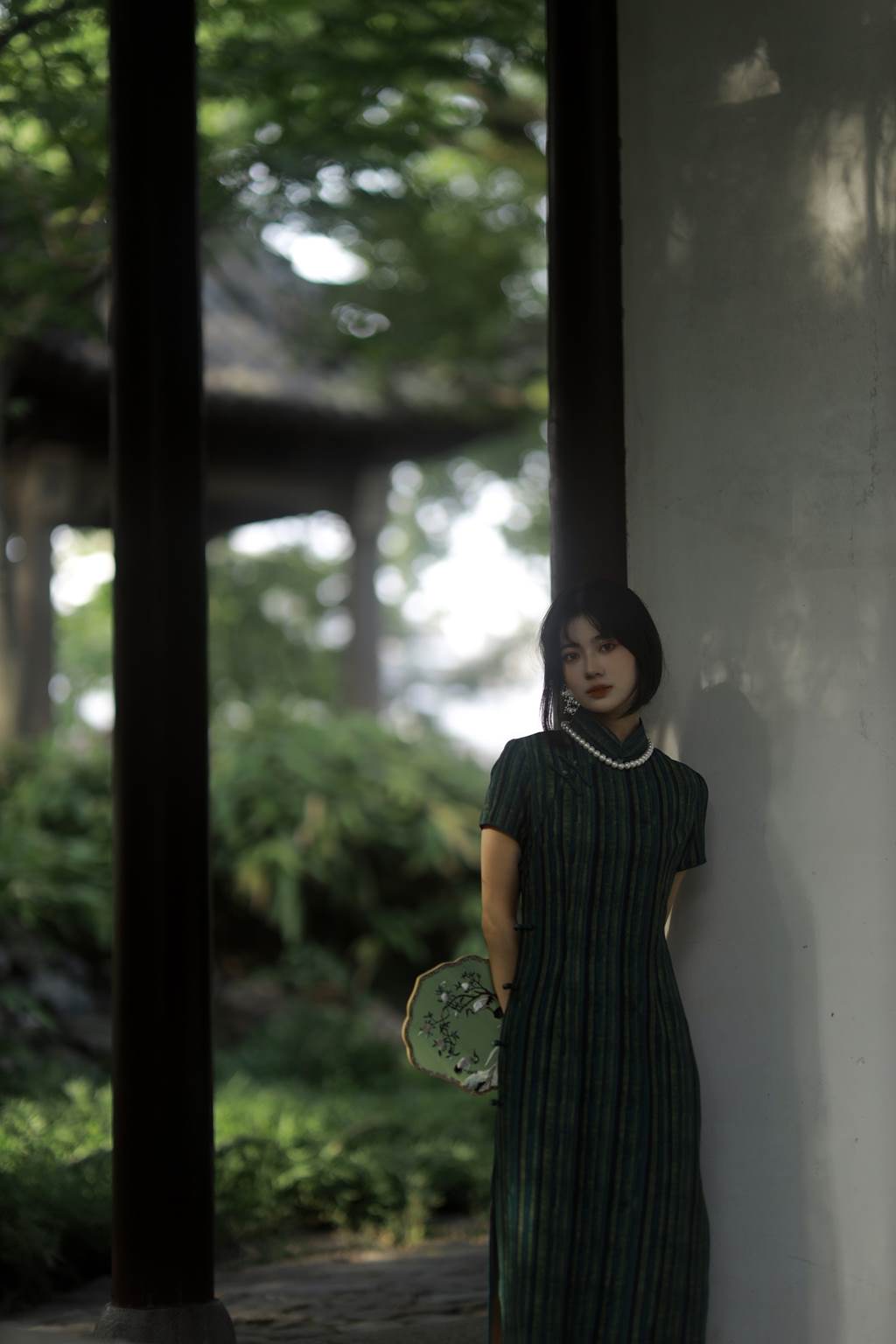 图片[21]-[YITUYU艺图语]2022.11.05 绿意旗袍 Elikaka[35+1P] – 速更版-美库