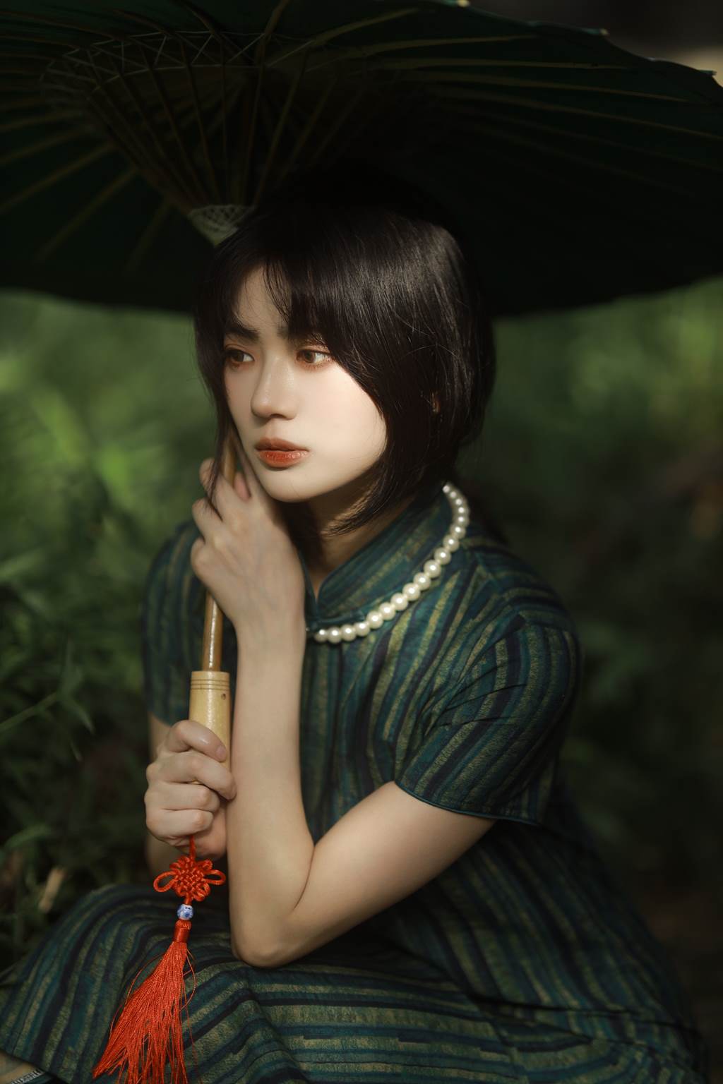 图片[30]-[YITUYU艺图语]2022.11.05 绿意旗袍 Elikaka[35+1P] – 速更版-美库