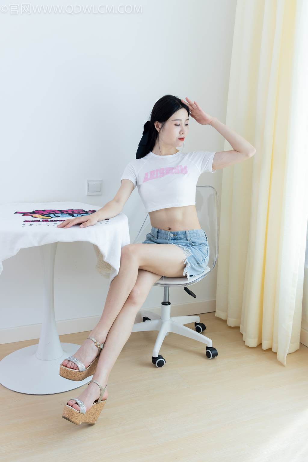 图片[53]-物恋传媒 NO.2492 绒绒-高跟凉鞋、薄白丝、裸足[167P] – 速更版-美库