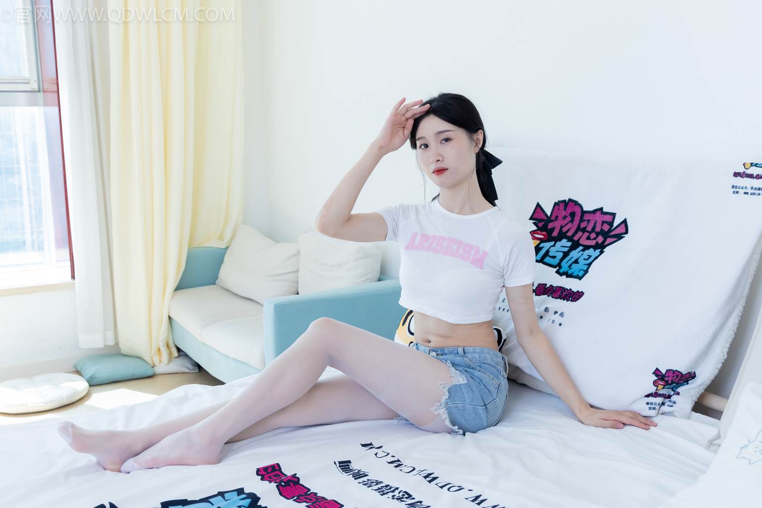 图片[160]-物恋传媒 NO.2492 绒绒-高跟凉鞋、薄白丝、裸足[167P] – 速更版-美库