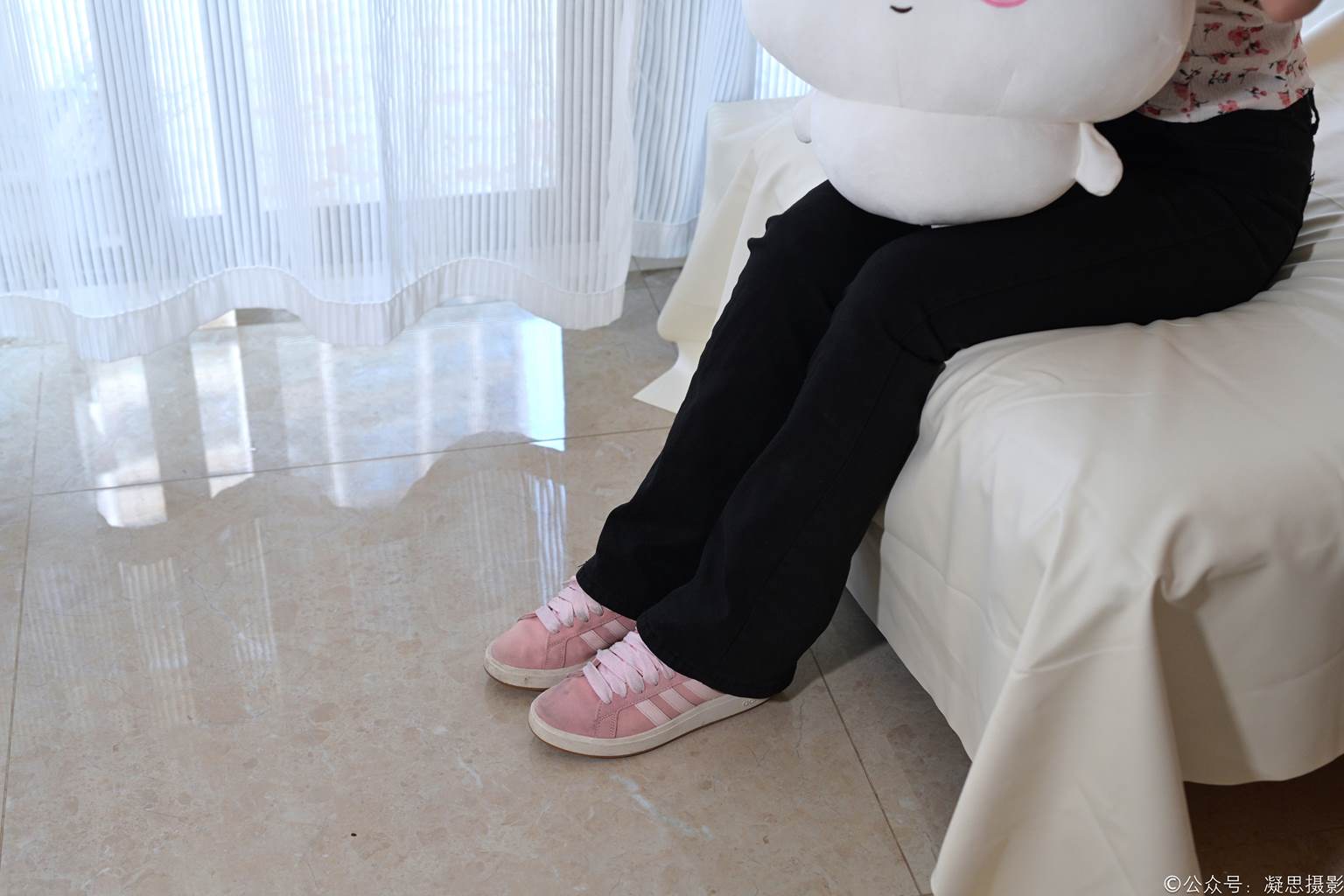图片[11]-凝思摄影 NO.013 铃铃-T恤、短白袜、平底鞋[139P] – 速更版-美库
