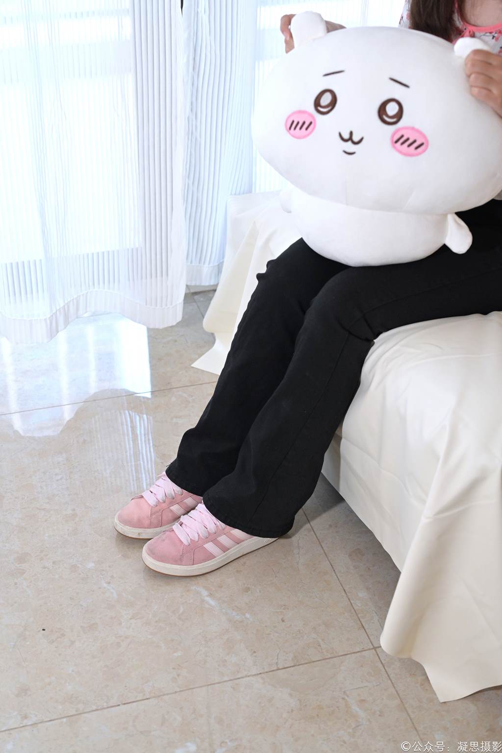 图片[12]-凝思摄影 NO.013 铃铃-T恤、短白袜、平底鞋[139P] – 速更版-美库