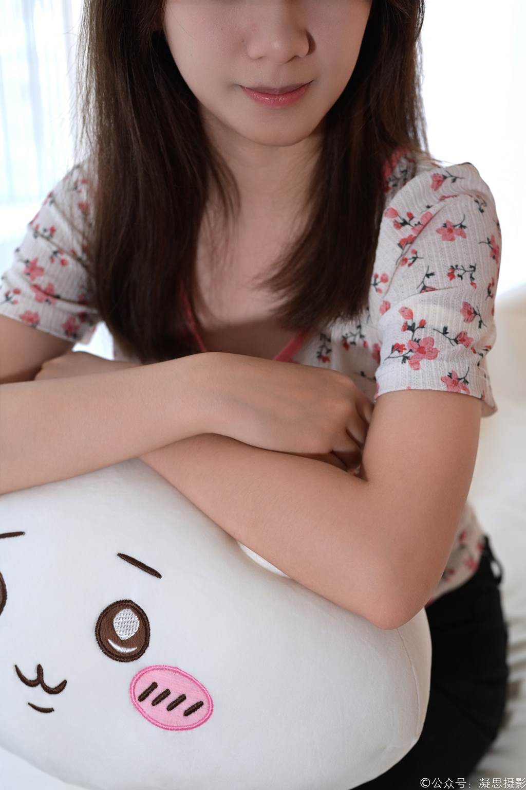 图片[17]-凝思摄影 NO.013 铃铃-T恤、短白袜、平底鞋[139P] – 速更版-美库