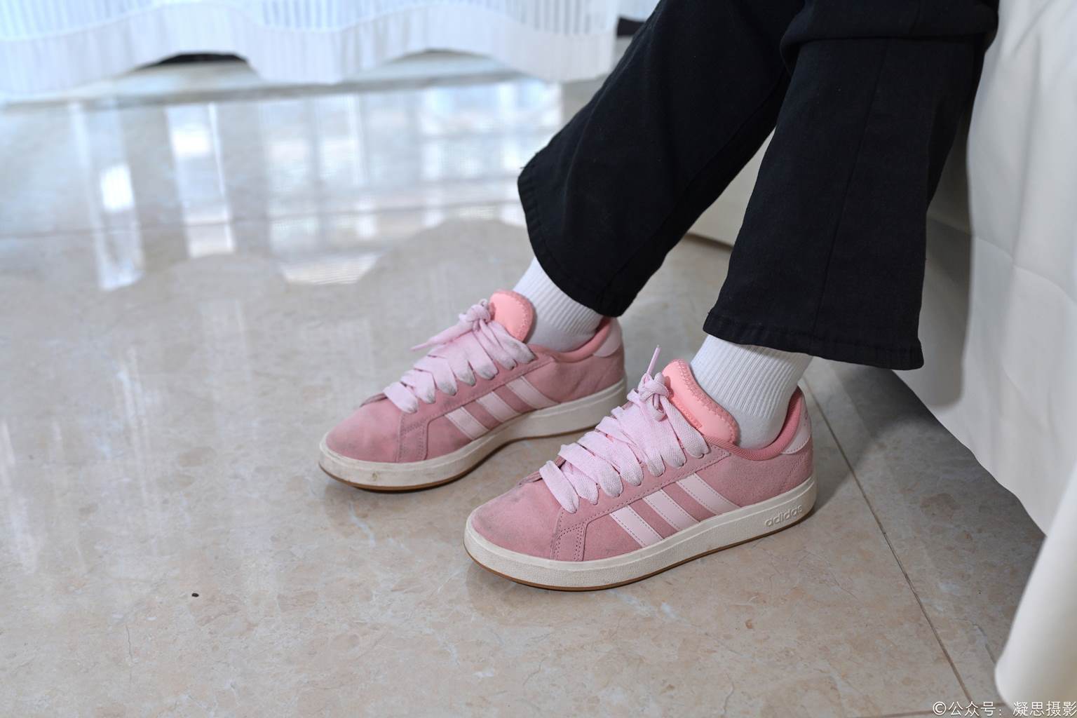 图片[22]-凝思摄影 NO.013 铃铃-T恤、短白袜、平底鞋[139P] – 速更版-美库