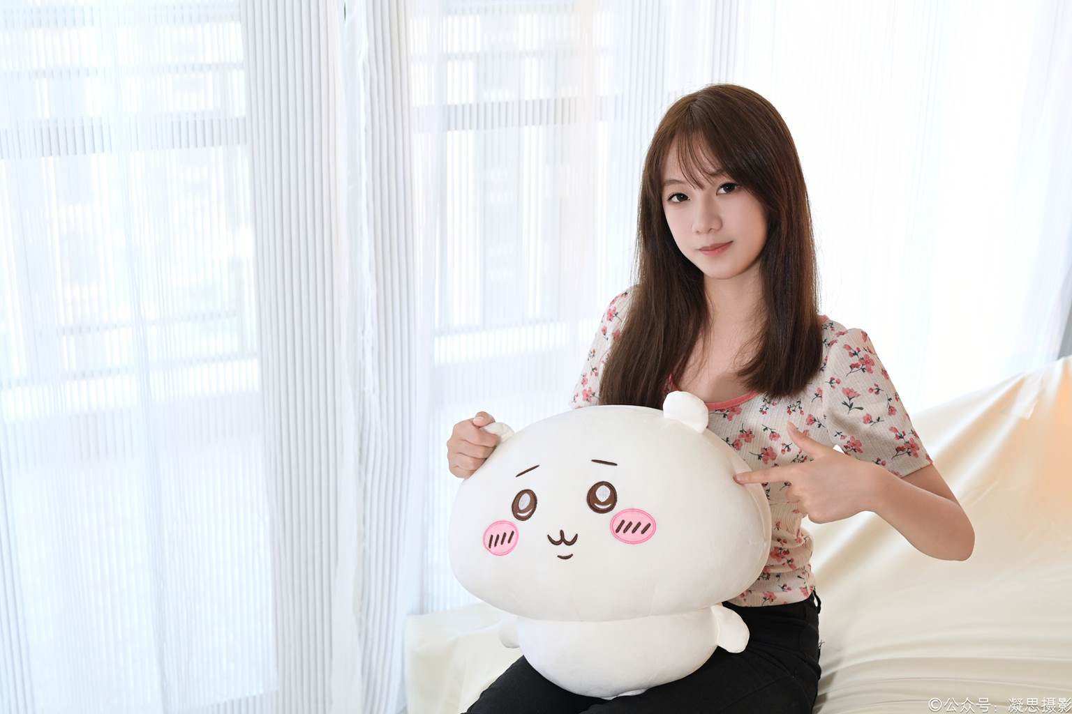 图片[49]-凝思摄影 NO.013 铃铃-T恤、短白袜、平底鞋[139P] – 速更版-美库