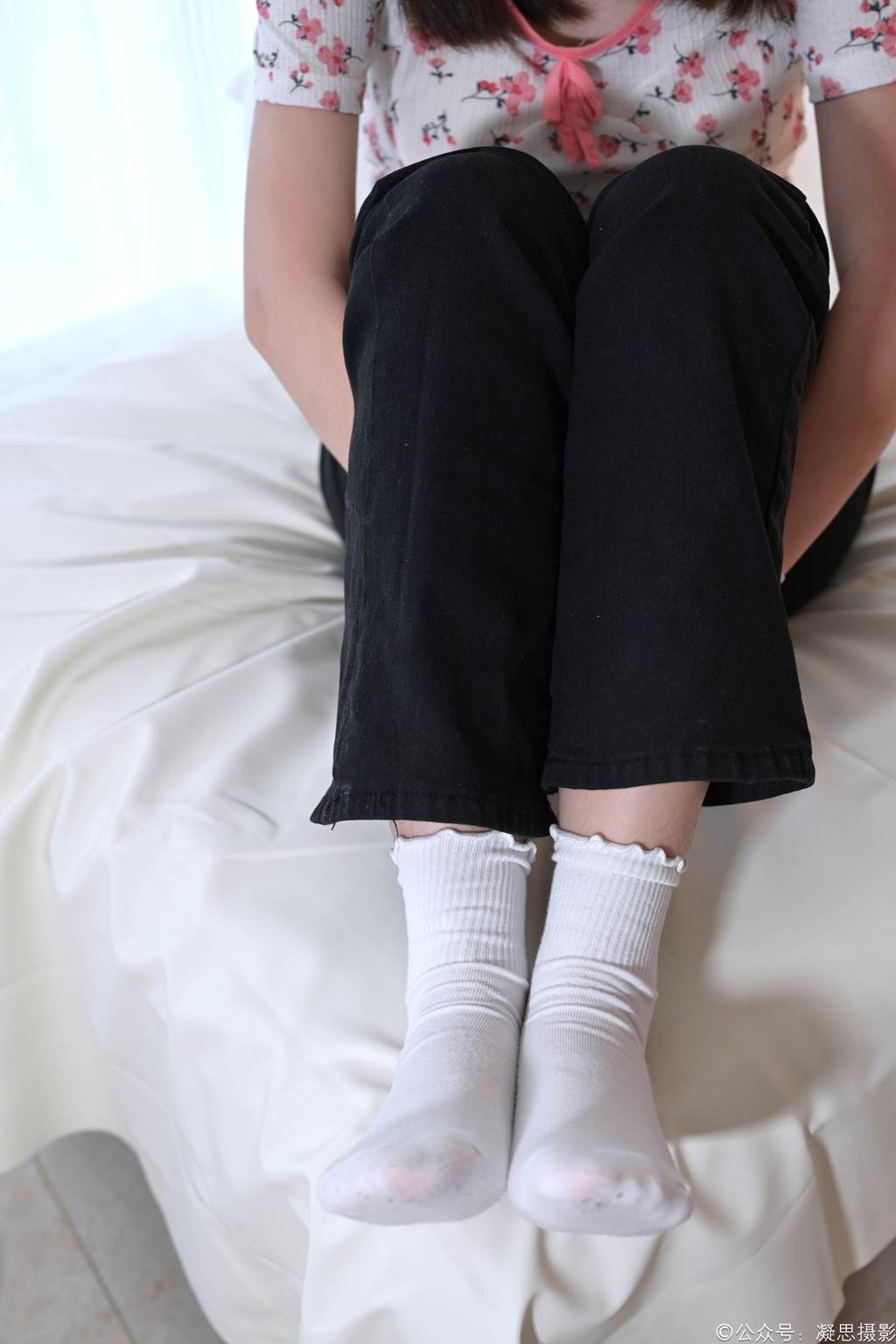 图片[75]-凝思摄影 NO.013 铃铃-T恤、短白袜、平底鞋[139P] – 速更版-美库