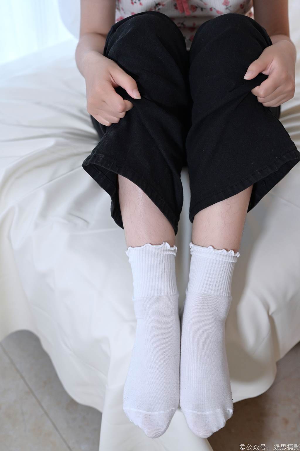 图片[80]-凝思摄影 NO.013 铃铃-T恤、短白袜、平底鞋[139P] – 速更版-美库