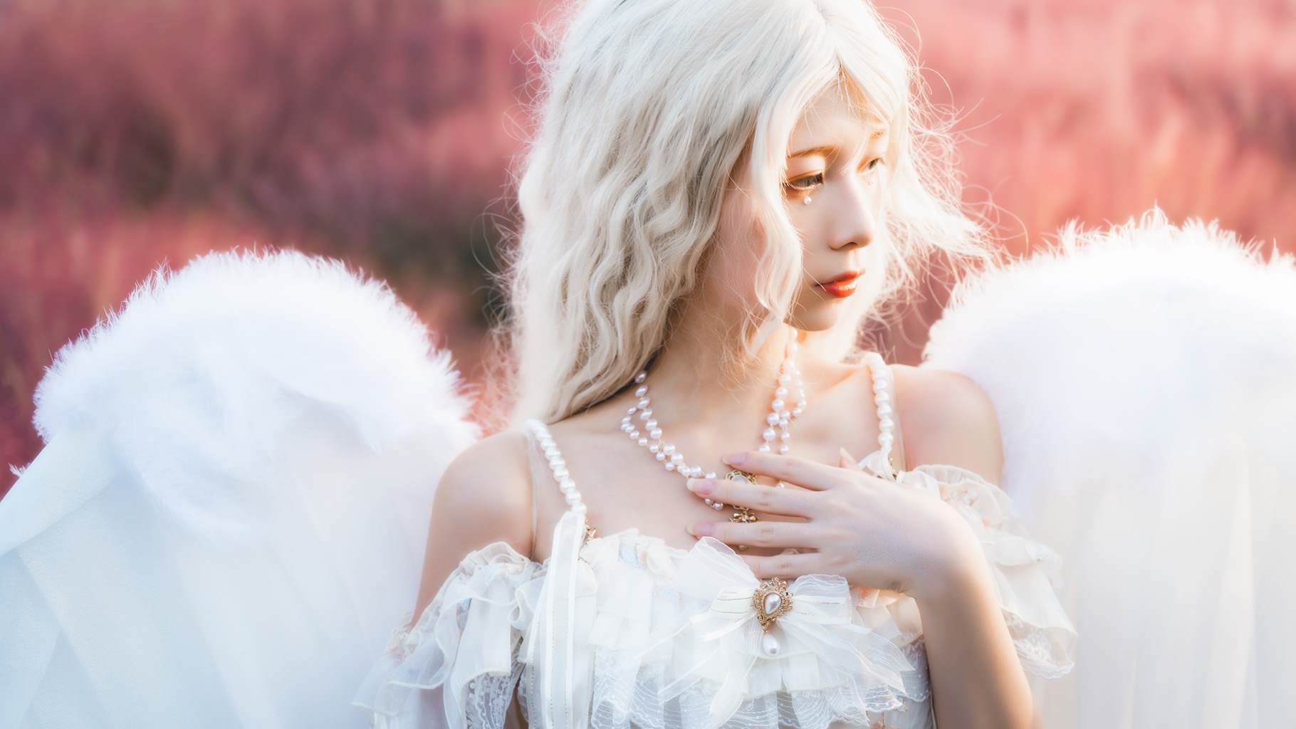 图片[24]-[YITUYU艺图语]2022.11.06 粉天使 清青琴玖[24+1P] – 速更版-美库