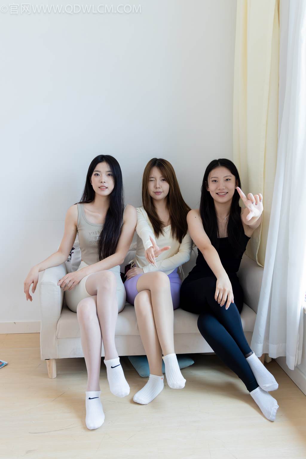 图片[63]-物恋传媒 NO.2493 奶糖&茯苓&小曦-瑜伽裤、运动鞋、白棉袜、薄肉色、白色、黑色丝[144P] – 速更版-美库