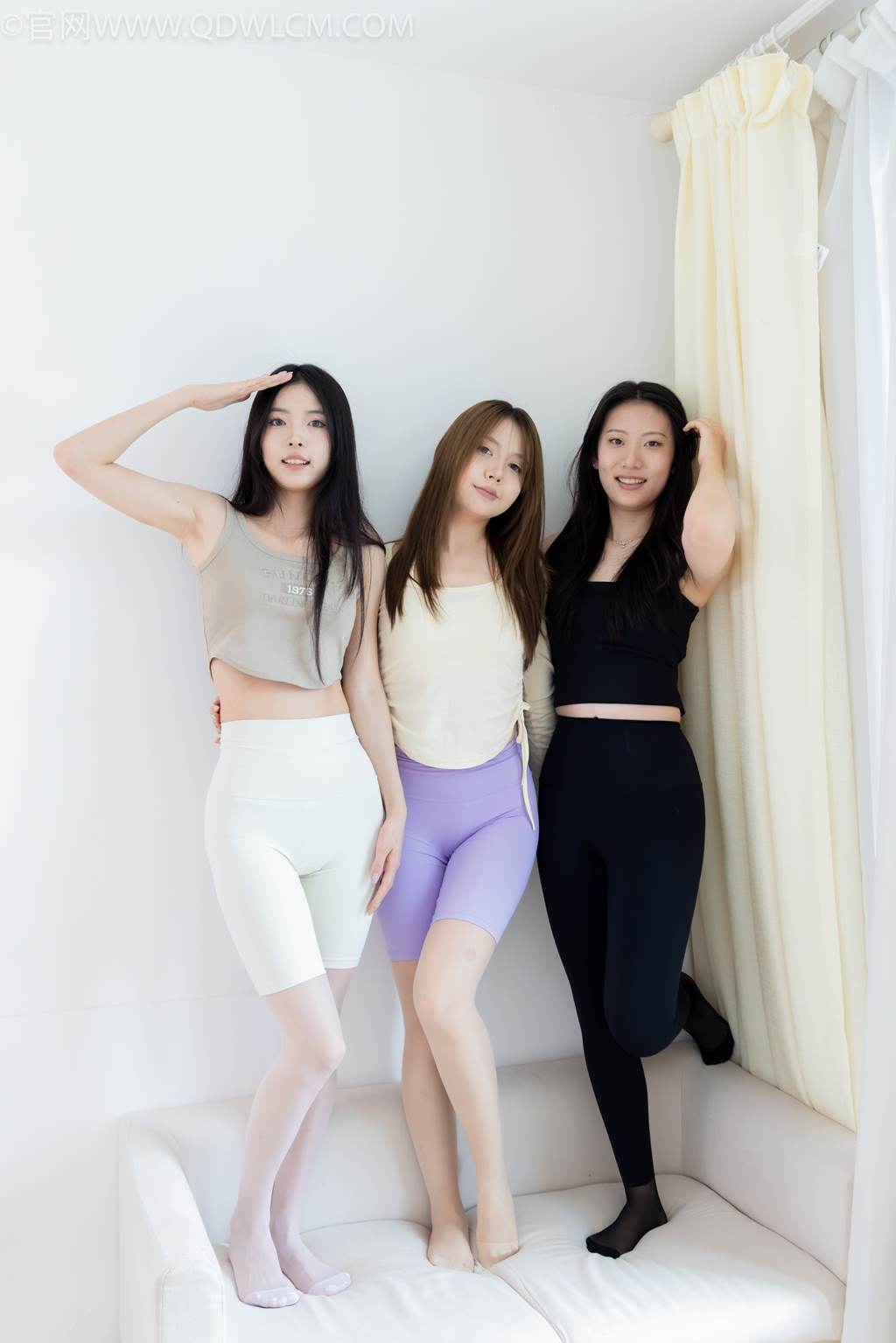图片[89]-物恋传媒 NO.2493 奶糖&茯苓&小曦-瑜伽裤、运动鞋、白棉袜、薄肉色、白色、黑色丝[144P] – 速更版-美库