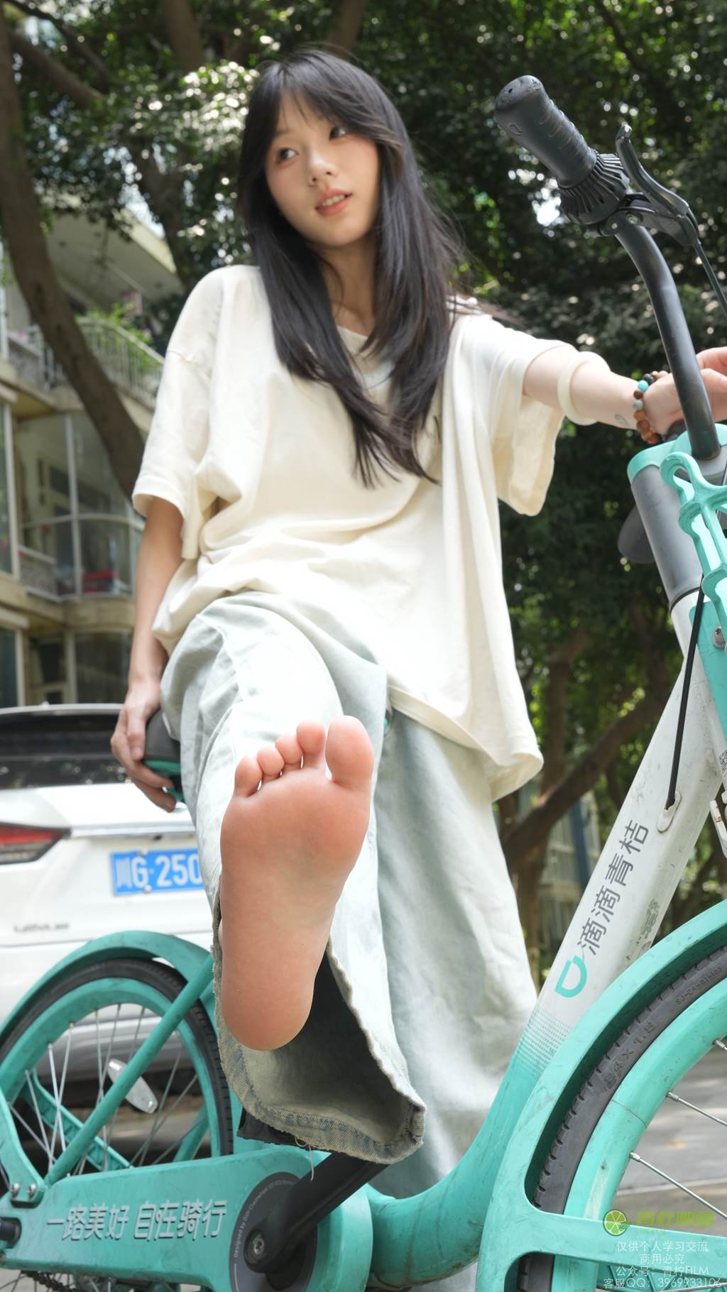 图片[11]-青柠映画 NO.042 – 阿慌 共享单车裸足[133P] – 速更版-美库