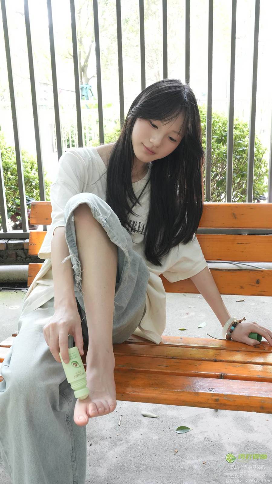 图片[20]-青柠映画 NO.042 – 阿慌 共享单车裸足[133P] – 速更版-美库