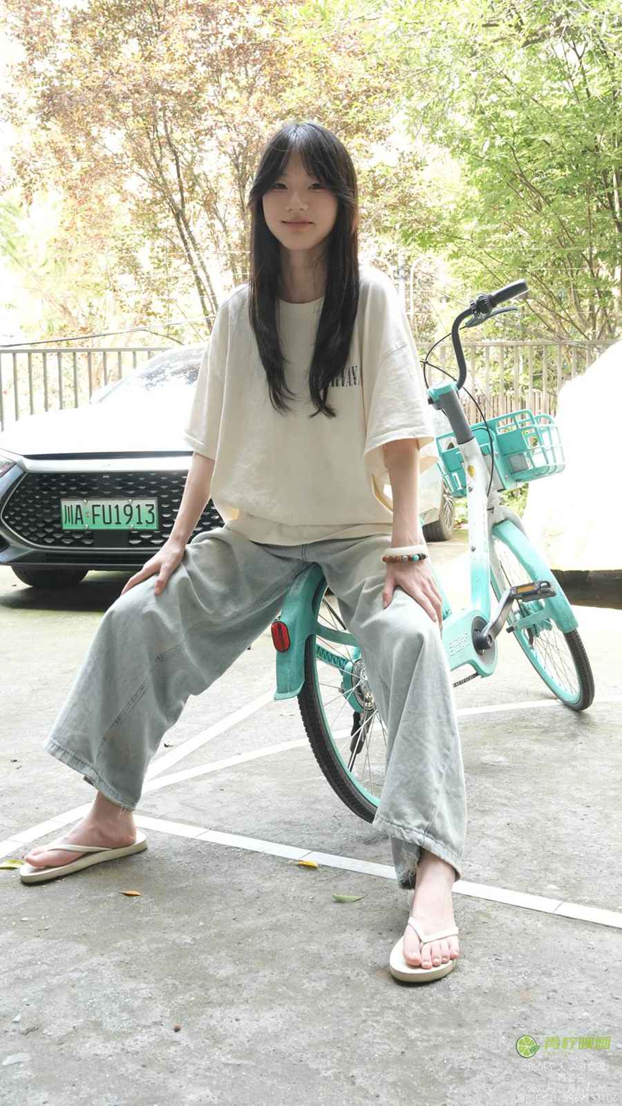 图片[48]-青柠映画 NO.042 – 阿慌 共享单车裸足[133P] – 速更版-美库