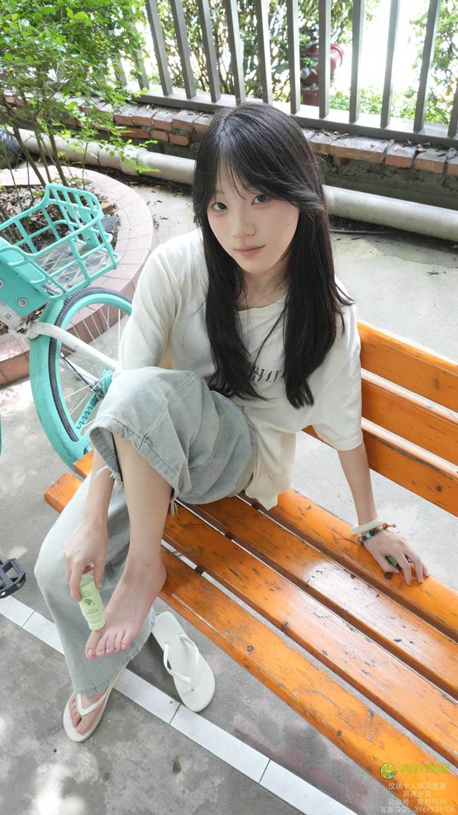 图片[55]-青柠映画 NO.042 – 阿慌 共享单车裸足[133P] – 速更版-美库