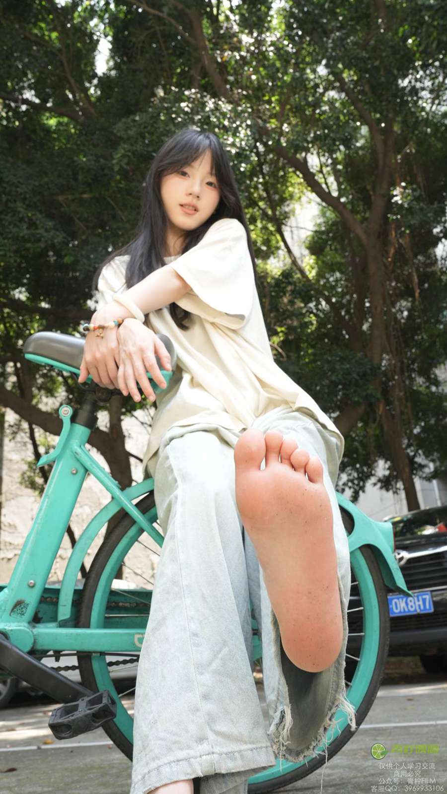 图片[60]-青柠映画 NO.042 – 阿慌 共享单车裸足[133P] – 速更版-美库