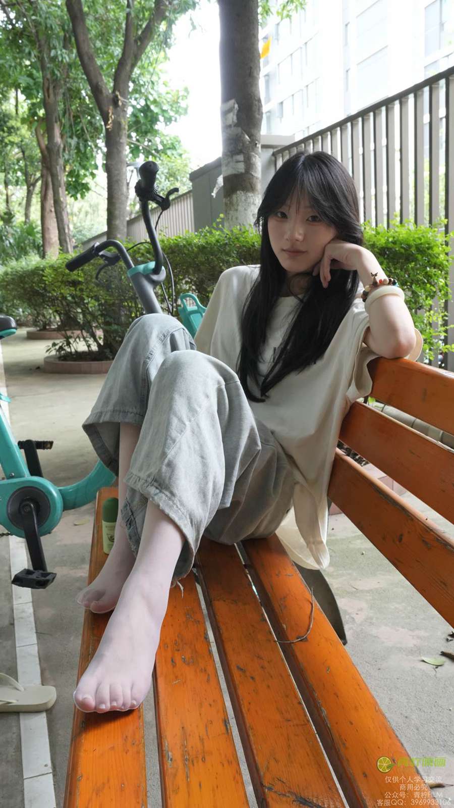 图片[66]-青柠映画 NO.042 – 阿慌 共享单车裸足[133P] – 速更版-美库