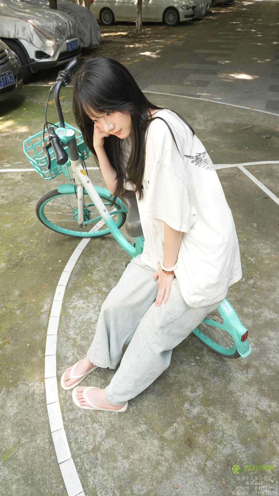 图片[77]-青柠映画 NO.042 – 阿慌 共享单车裸足[133P] – 速更版-美库