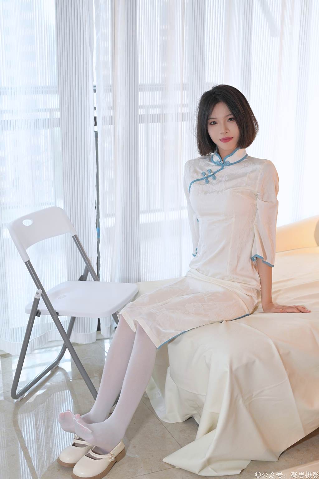 图片[48]-凝思摄影 NO.015 小睿-旗袍、连裤白丝、玛丽珍[140P] – 速更版-美库