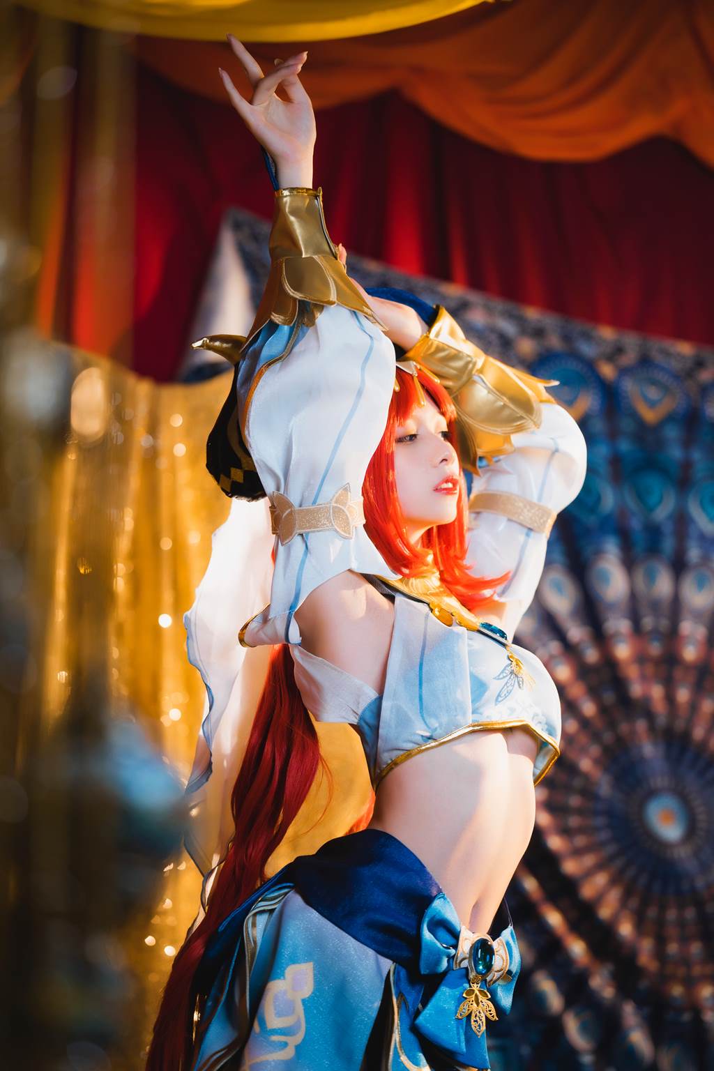 图片[14]-[YITUYU艺图语]2022.11.08 原神COS · 妮露 清青琴玖[29+1P] – 速更版-美库