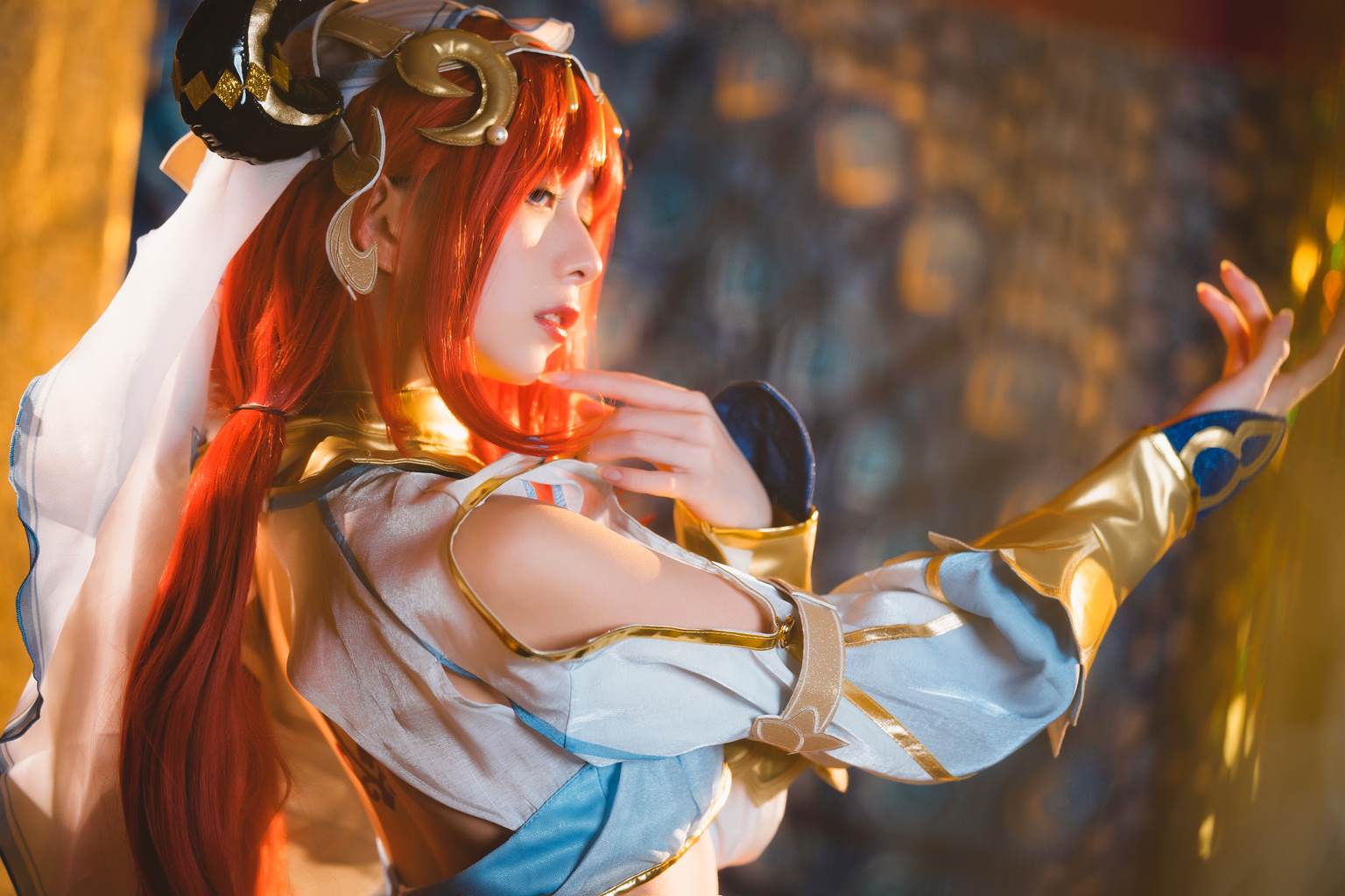 图片[15]-[YITUYU艺图语]2022.11.08 原神COS · 妮露 清青琴玖[29+1P] – 速更版-美库