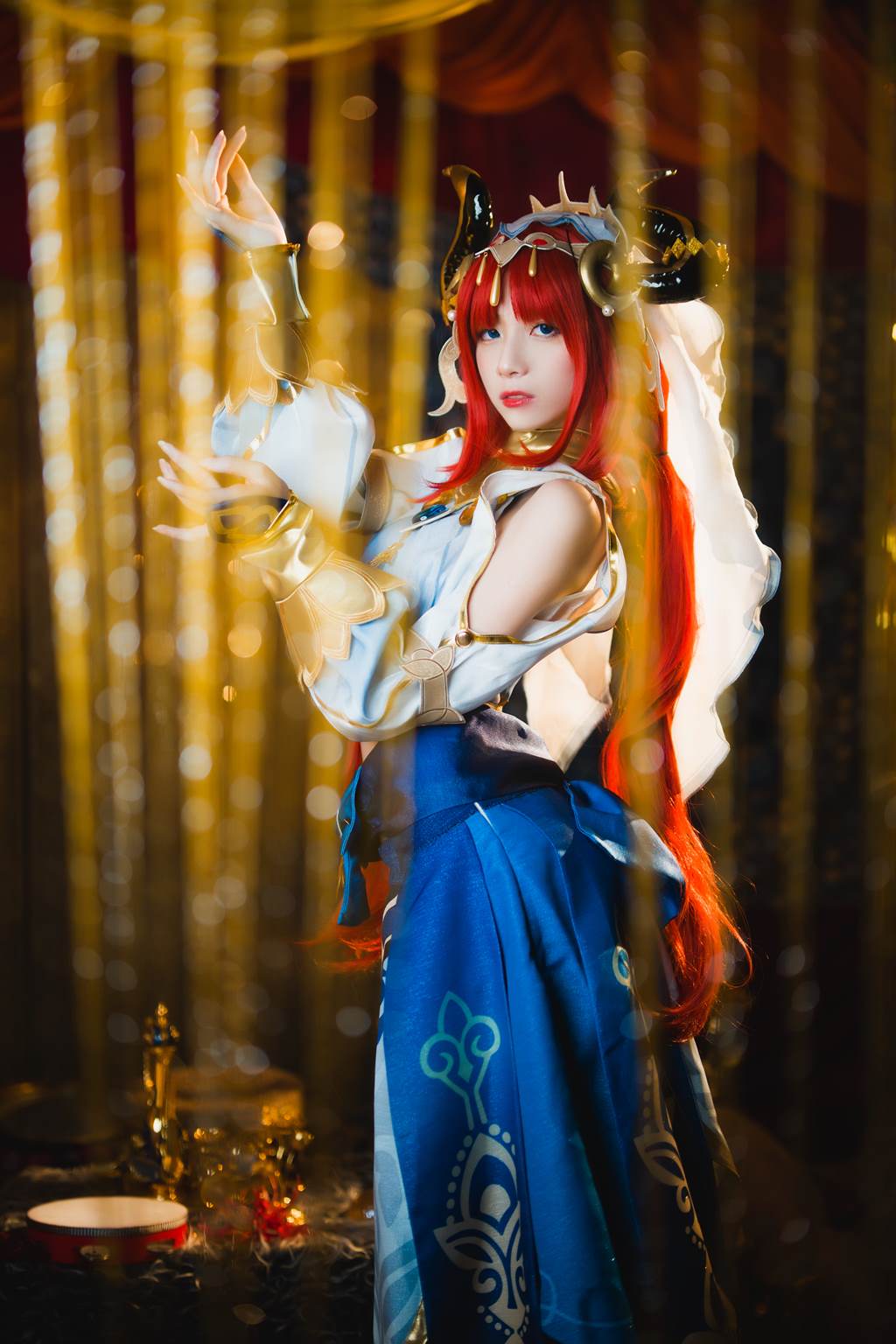 图片[23]-[YITUYU艺图语]2022.11.08 原神COS · 妮露 清青琴玖[29+1P] – 速更版-美库