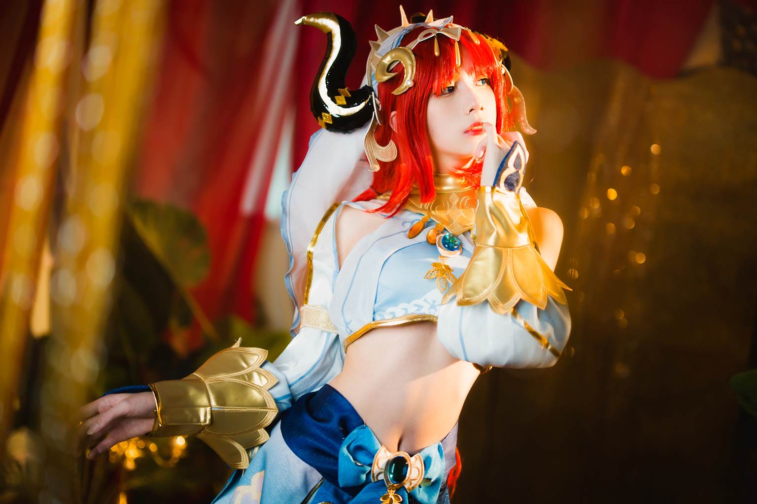 图片[24]-[YITUYU艺图语]2022.11.08 原神COS · 妮露 清青琴玖[29+1P] – 速更版-美库
