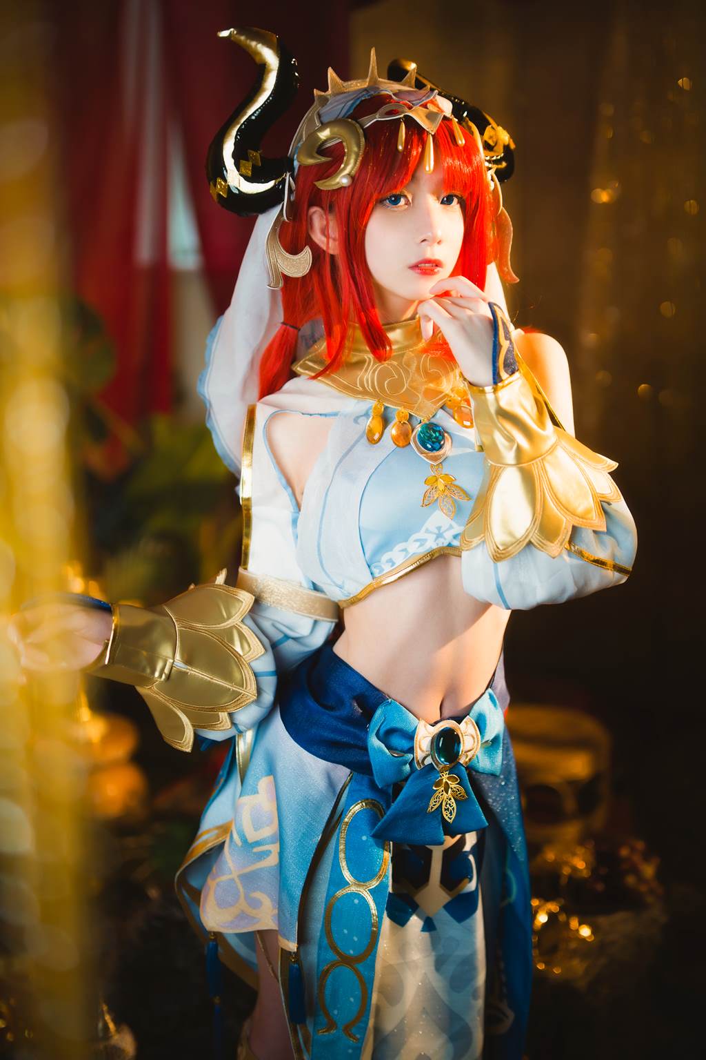图片[25]-[YITUYU艺图语]2022.11.08 原神COS · 妮露 清青琴玖[29+1P] – 速更版-美库