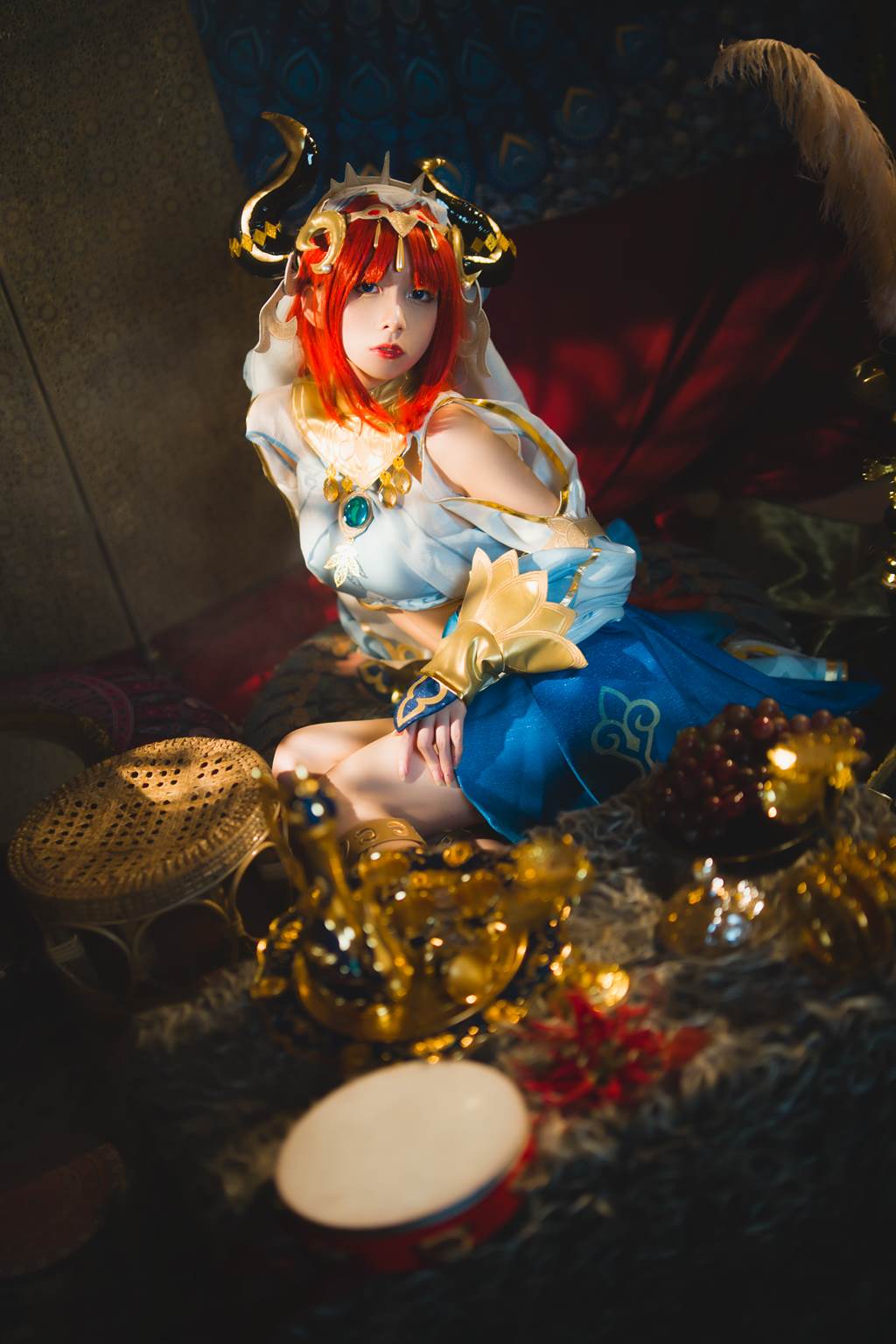 图片[27]-[YITUYU艺图语]2022.11.08 原神COS · 妮露 清青琴玖[29+1P] – 速更版-美库